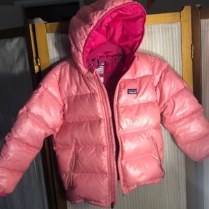 Patagonia girls puffy jacket